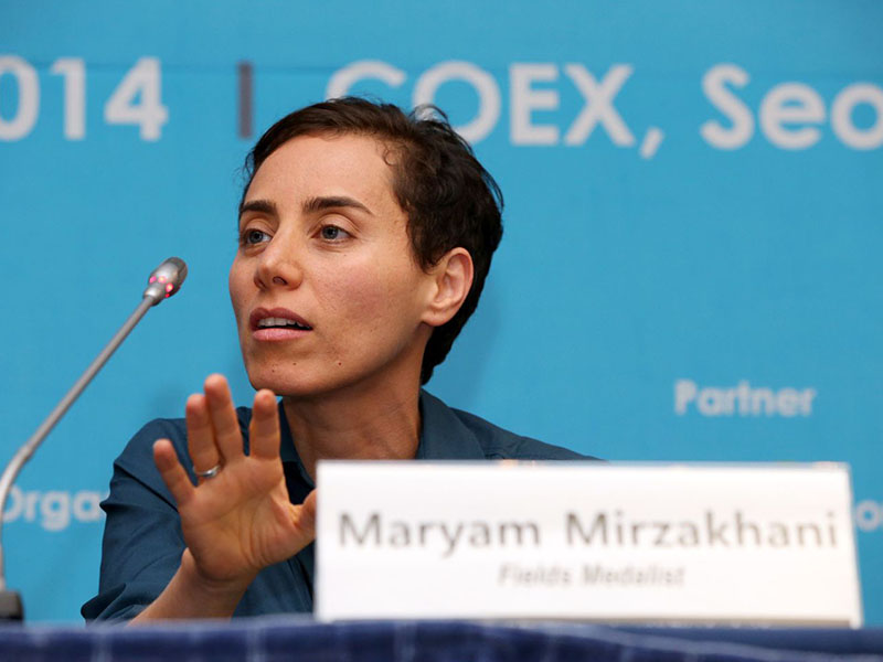 آشنایی با مریم میرزاخانی، استاد ایرانی ریاضیات